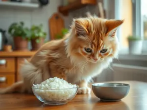 Czy kot może jeść ryż? Odpowiedzi na najczęstsze pytania